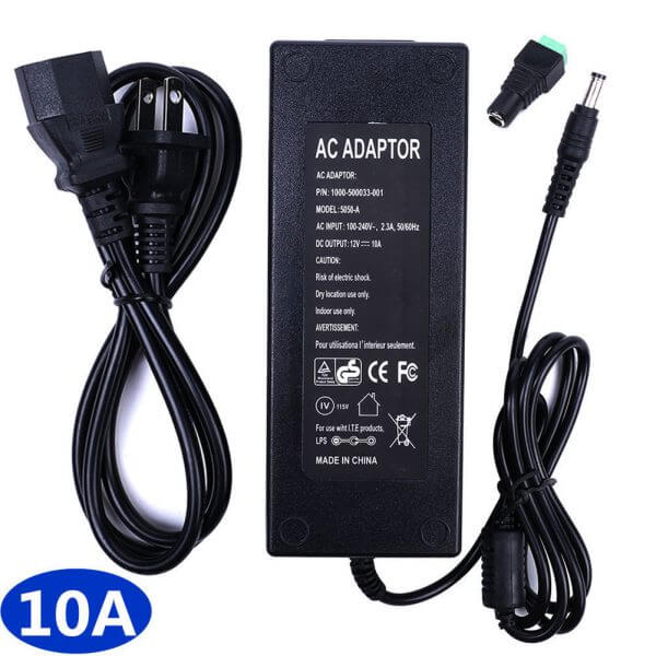 10 Amp Power Supply For Leds (120w) Trinidad Leds