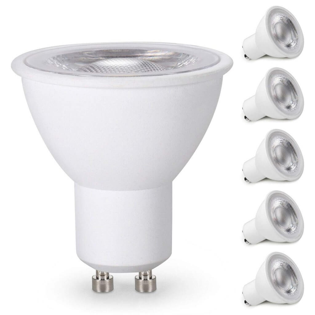 5.5W GU10 LED Bulb 500 Lumen E 50W Trinidad Leds