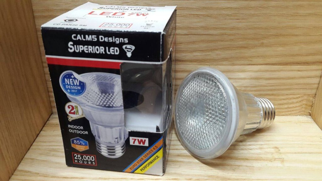 7w Led bulb 550 LM E60W PAR 20 Trinidad Leds